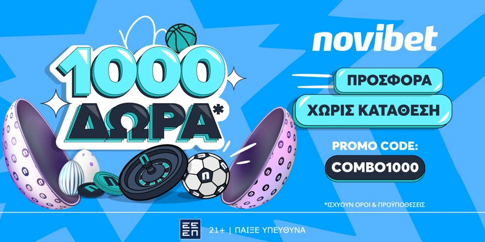 Novibet promo code