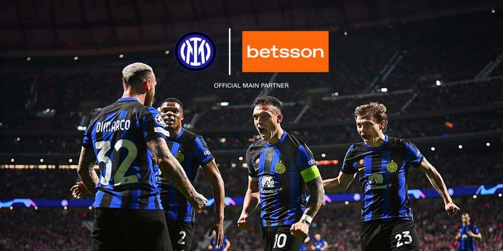 Η Betsson Μεγάλη Χορηγός στη φανέλα της Ίντερ!