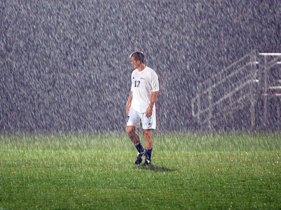 lonely-player-in-rain